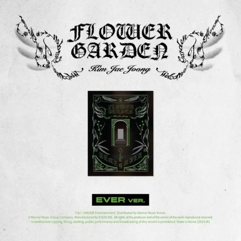 KIM JAE JOONG - FLOWER GARDEN (Ever Version) (20th Anniversay Album)