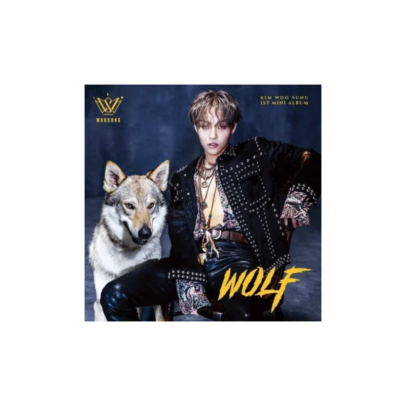 Kim Woo Sung (The Rose) - 1st Mini Album Wolf