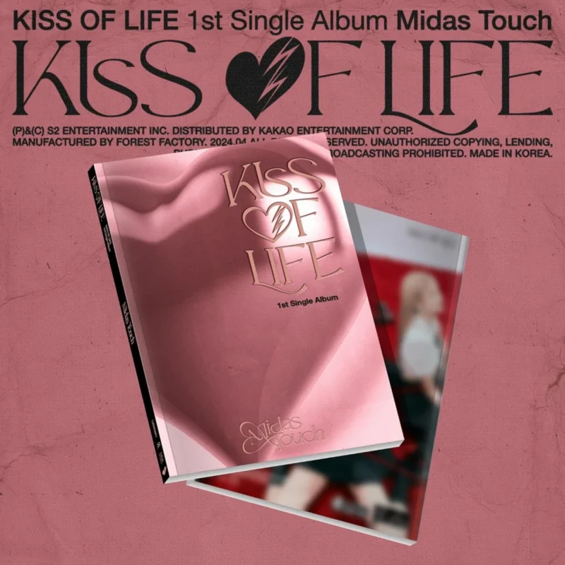 KISS OF LIFE  - Midas Touch (Photobook Version) (1st Single Album)