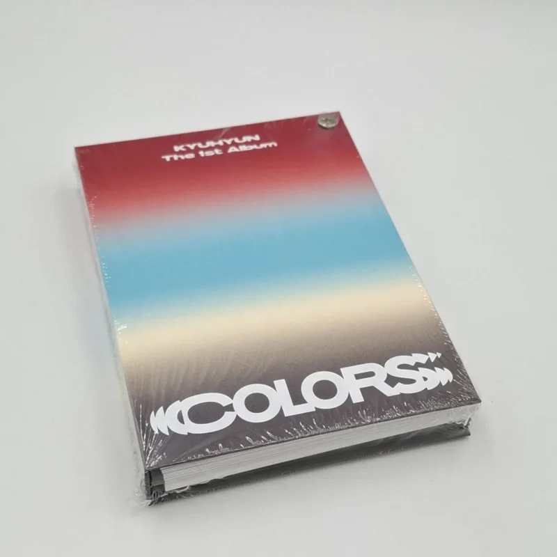 KYUHYUN - COLORS (Color Swatch Book version) (1st Album) front