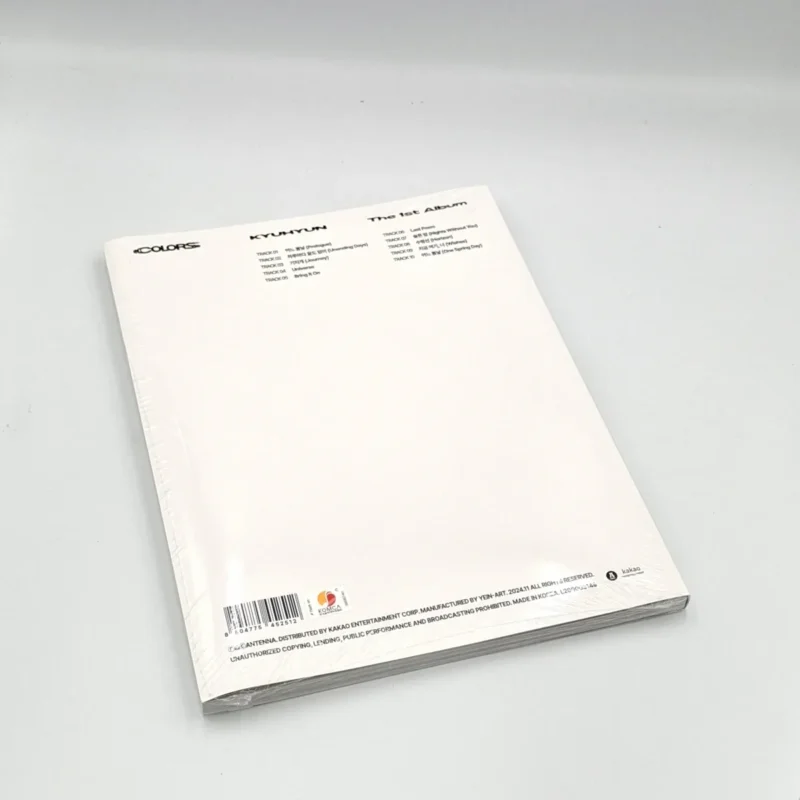 KYUHYUN - COLORS (Photo Book version) (1st Album) back