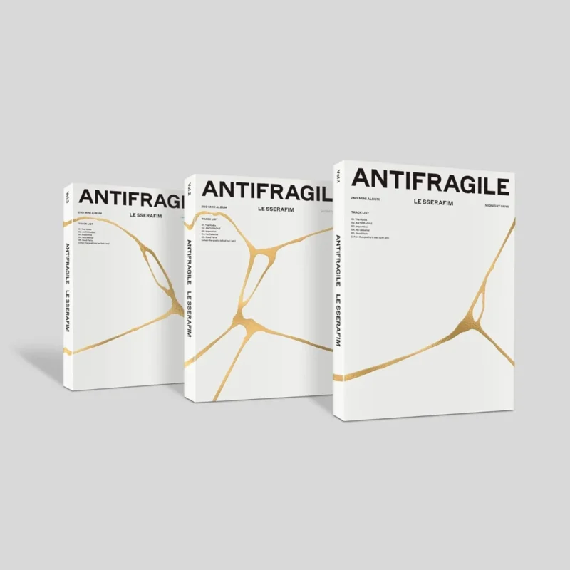 LE SSERAFIM - ANTIFRAGILE (Vol.2 IRIDESCENT OPAL Version) (2nd Mini Album)