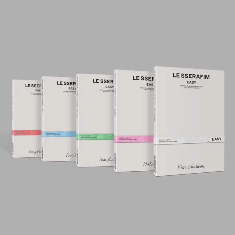 LE SSERAFIM - EASY (COMPACT Version) (3rd Mini Album)