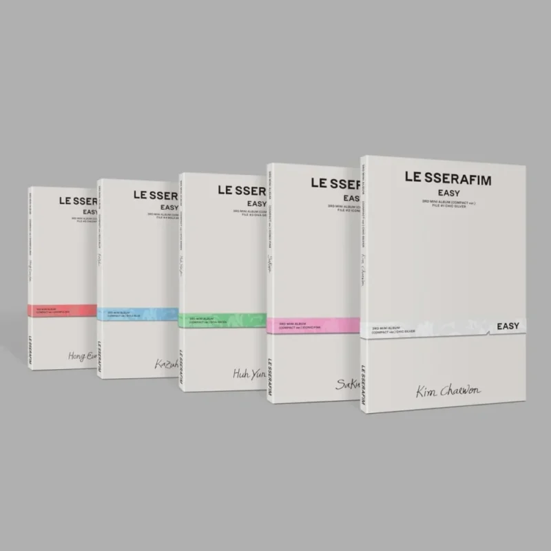 LE SSERAFIM - EASY (COMPACT Version) (3rd Mini Album)