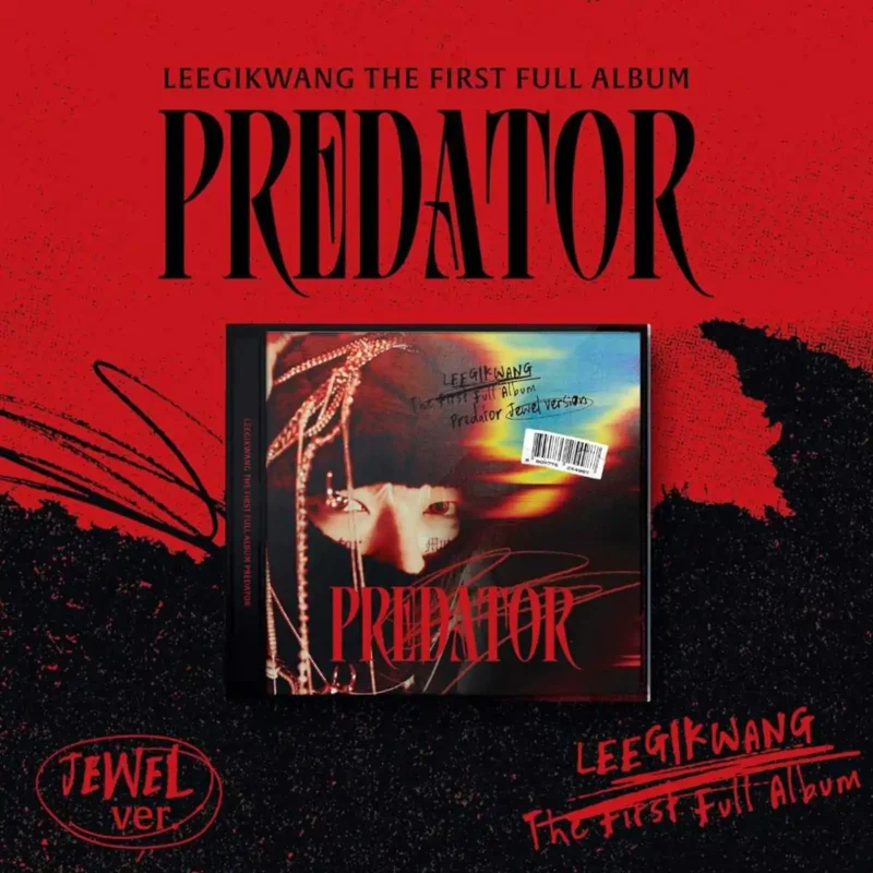 LEE GIKWANG - 1st Album Predator (JEWEL Ver.)