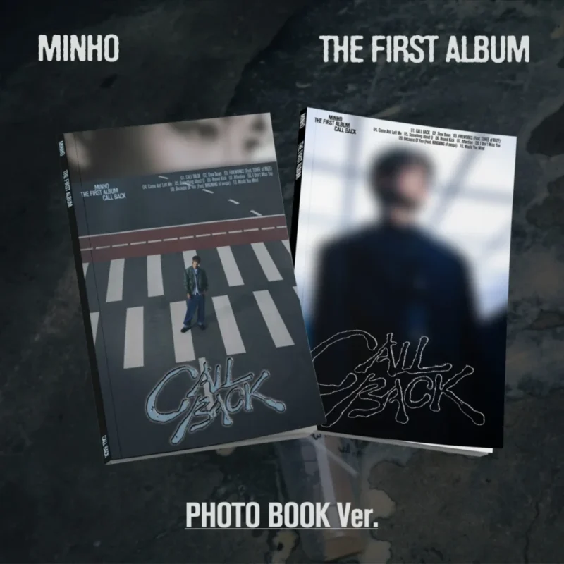 MINHO - CALL BACK (Photo Book Version) (THE FIRST ALBUM)