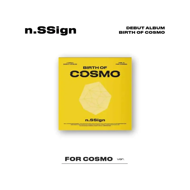 n.SSign - DEBUT ALBUM : BIRTH OF COSMO (COSMO version)