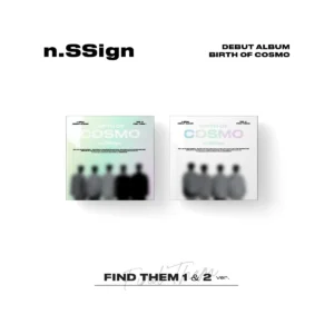 n.SSign - DEBUT ALBUM : BIRTH OF COSMO (FIND THEM 1 or FIND THEM 2 version)