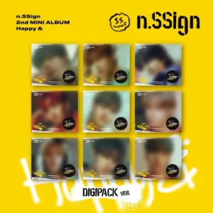 n.SSign - Happy & (Digipack version) (2nd Mini Album)