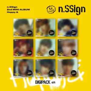 n.SSign - Happy & (Digipack version) (2nd Mini Album)