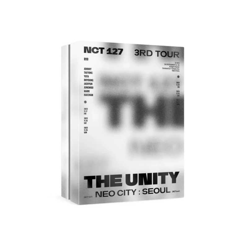 NCT 127 - 3RD TOUR 'NEO CITY : SEOUL - THE UNITY' DVD