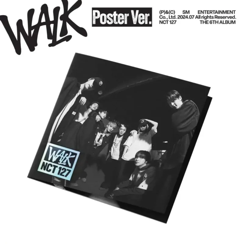 NCT 127 - WALK (Poster Version) (6th Album)