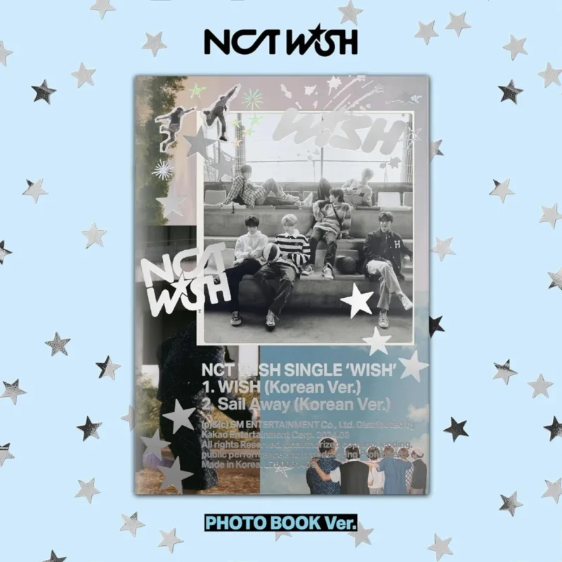 NCT WISH - WISH (Photobook Version) (1st Single)