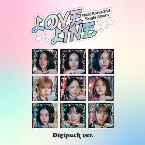 NiziU - LOVE LINE (Digipack version) (2nd Single Album)