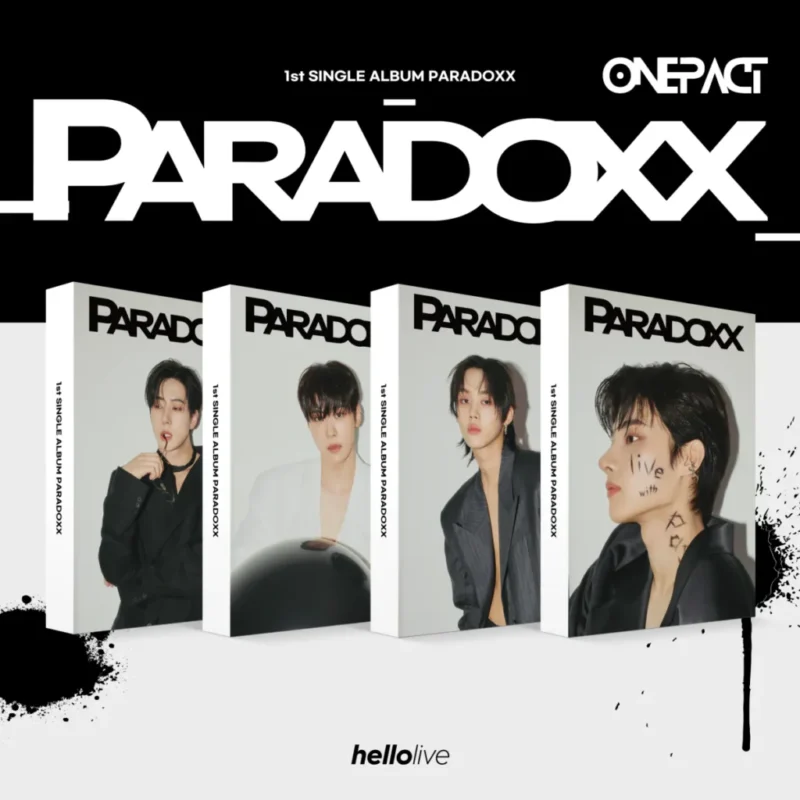ONE PACT - PARADOXX (hello Photocard Album) (1st Single)