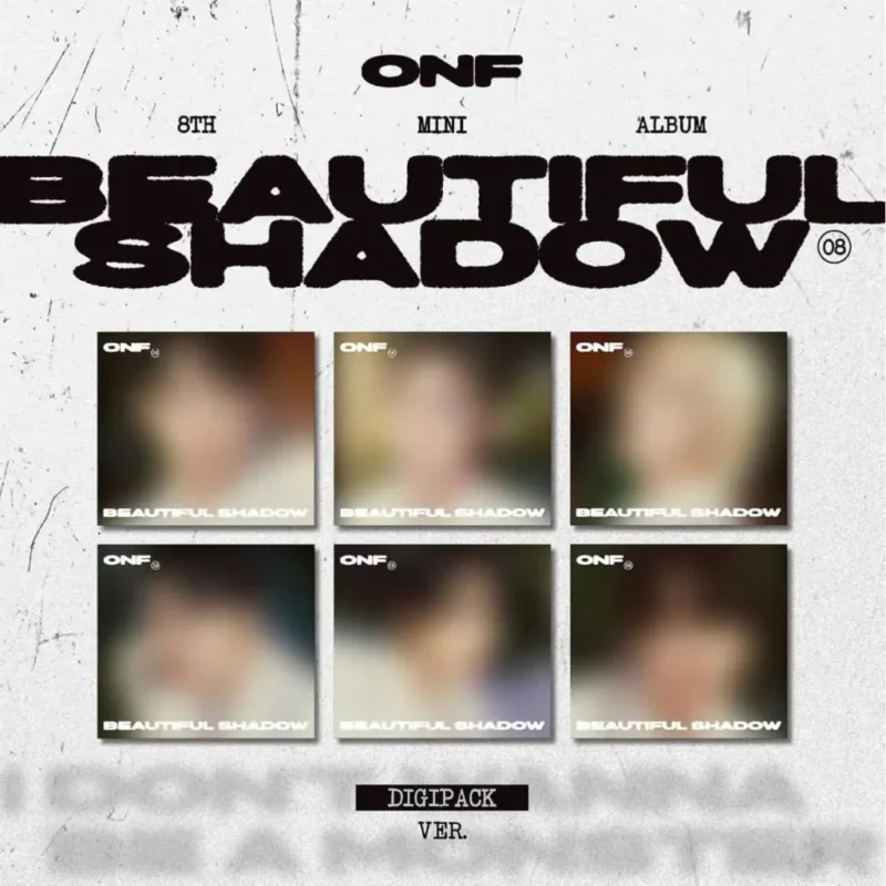 ONF - BEAUTIFUL SHADOW (DIGIPACK Version) (8th Mini Album)