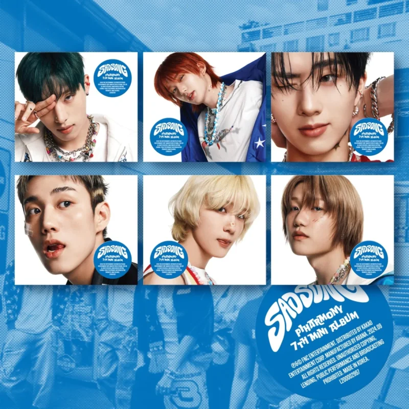 P1Harmony - SAD SONG (Digipack Version) (7th Mini Album)