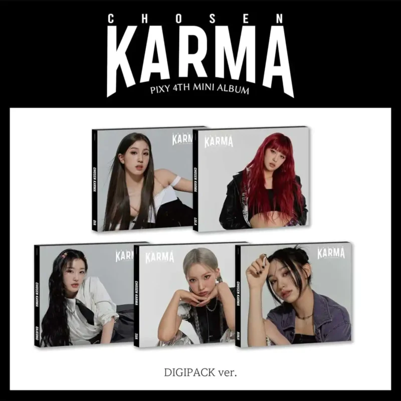 PIXY - CHOSEN KARMA (DIGIPACK Version) (4th Mini Album)