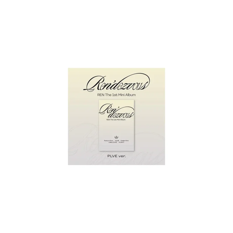 REN - 1st Mini Album Ren'dezvous (PLVE ver.)