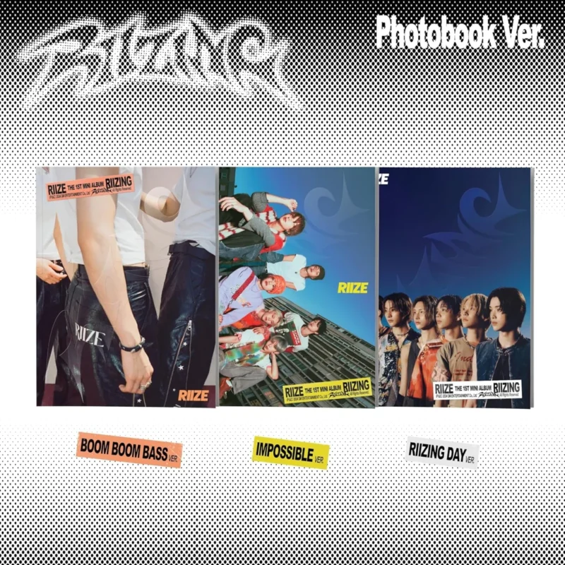RIIZE - RIIZING (Photo Book Version) (1st Mini Album)