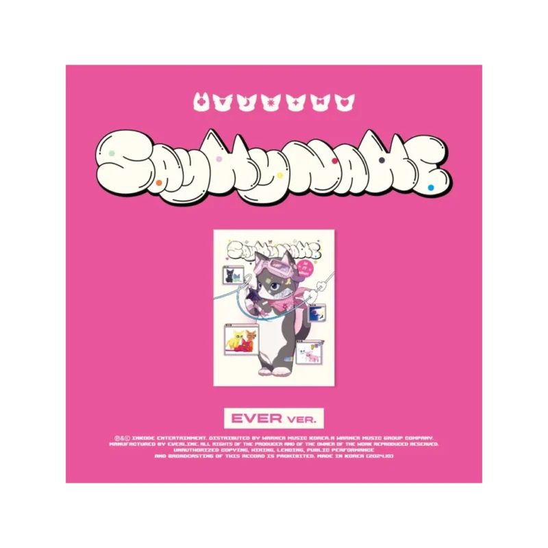 SAY MY NAME - SAY MY NAME (EVER MUSIC ALBUM)  (1st Mini Album)