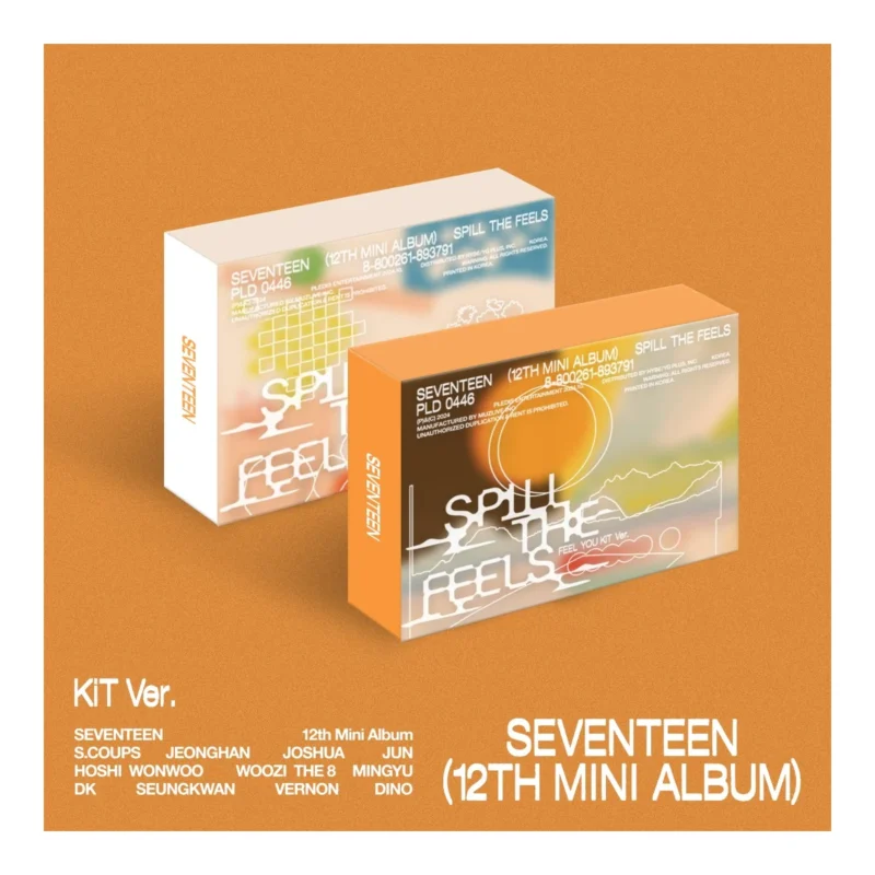 SEVENTEEN - SPILL THE FEELS (FEEL YOU KiT Version) (12th Mini Album)