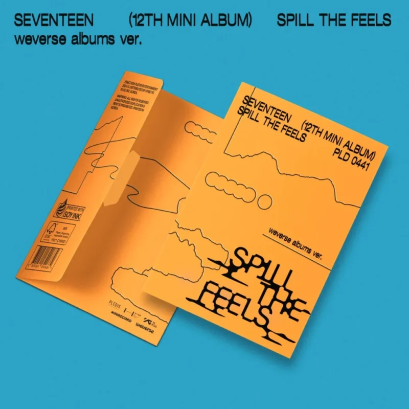 SEVENTEEN - SPILL THE FEELS (Weverse Albums version) (12th Mini Album)