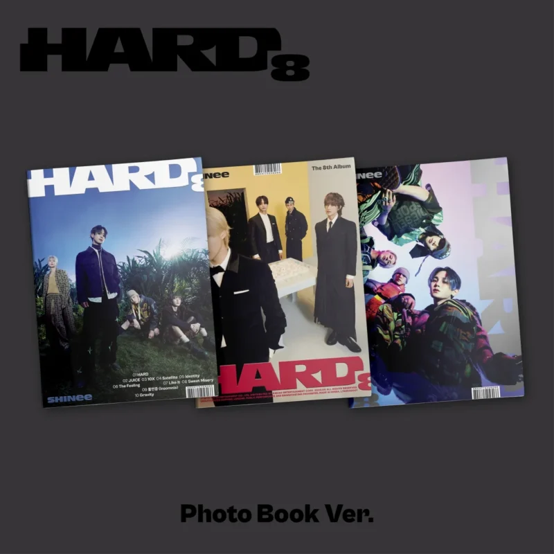 SHINee - HARD (Photo Book Version) (8th Album)