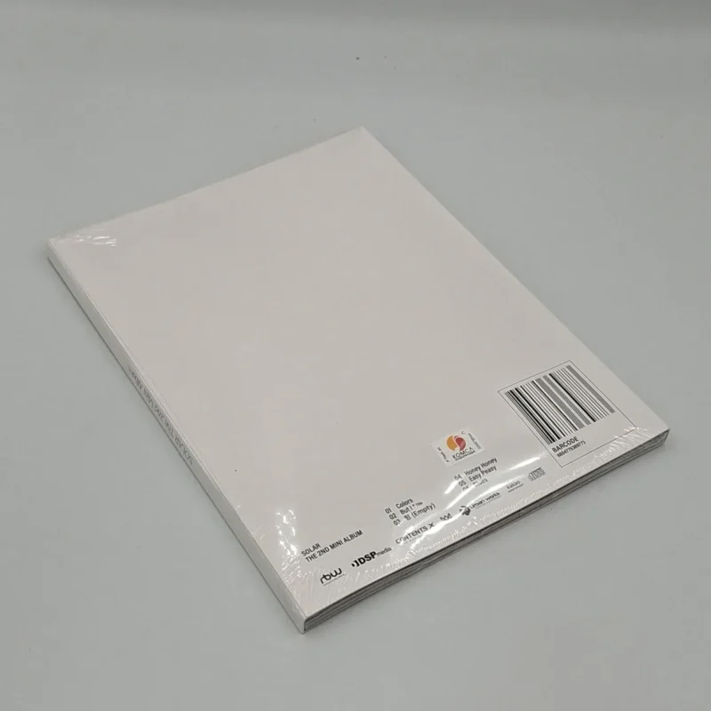 Solar - COLOURS (Palette Version) (2nd Mini Album) back