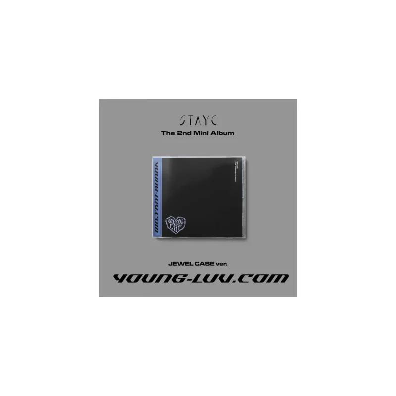 STAYC - 2nd Mini Album : YOUNG-LUV.COM (JEWEL CASE Version)
