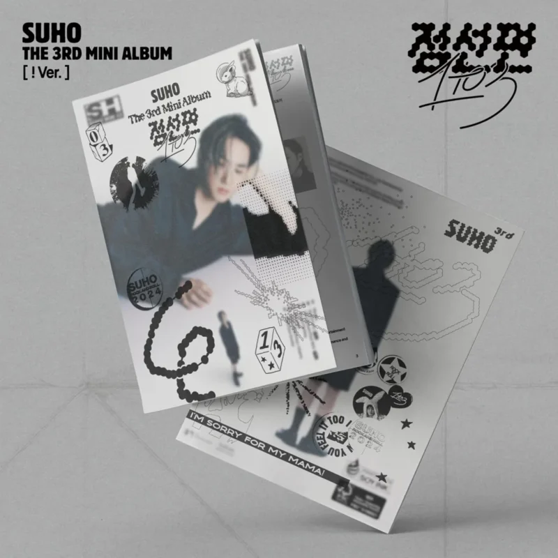 SUHO - 점선면 (1 to 3) (! Version) (3rd Mini Album)