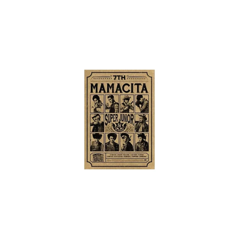 Super Junior - 7th Album Mamacita (B Ver.)