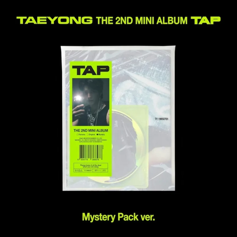 TAEYONG - TAP (Mystery Pack Version) (2nd Mini Album)