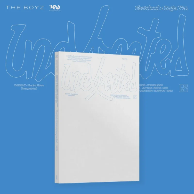 THE BOYZ  - Unexpected (Photobook Begin Version) (3rd Album)