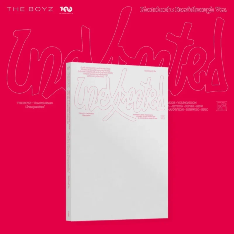 THE BOYZ  - Unexpected (Photobook Breakthrough Version) (3rd Album)
