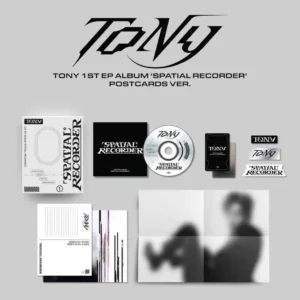 TONY - SPATIAL RECORDER (POSTCARDS VERSION) (1st Mini Album)