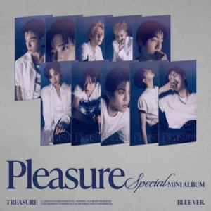 TREASURE - SPECIAL MINI ALBUM PLEASURE (BLUE VERSION)