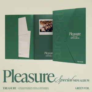 TREASURE - SPECIAL MINI ALBUM PLEASURE (GREEN VERSION)