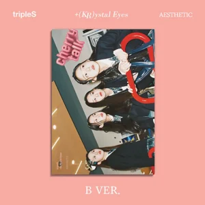 tripleS - [+(KR)ystal Eyes [AESTHETIC]] (B version) (Mini Album)_W2xEX_1100x1100_1n_Q80_jpg