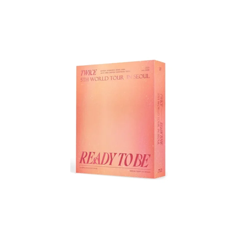 TWICE - 5TH WORLD TOUR [READY TO BE] IN SEOUL Blu-ray