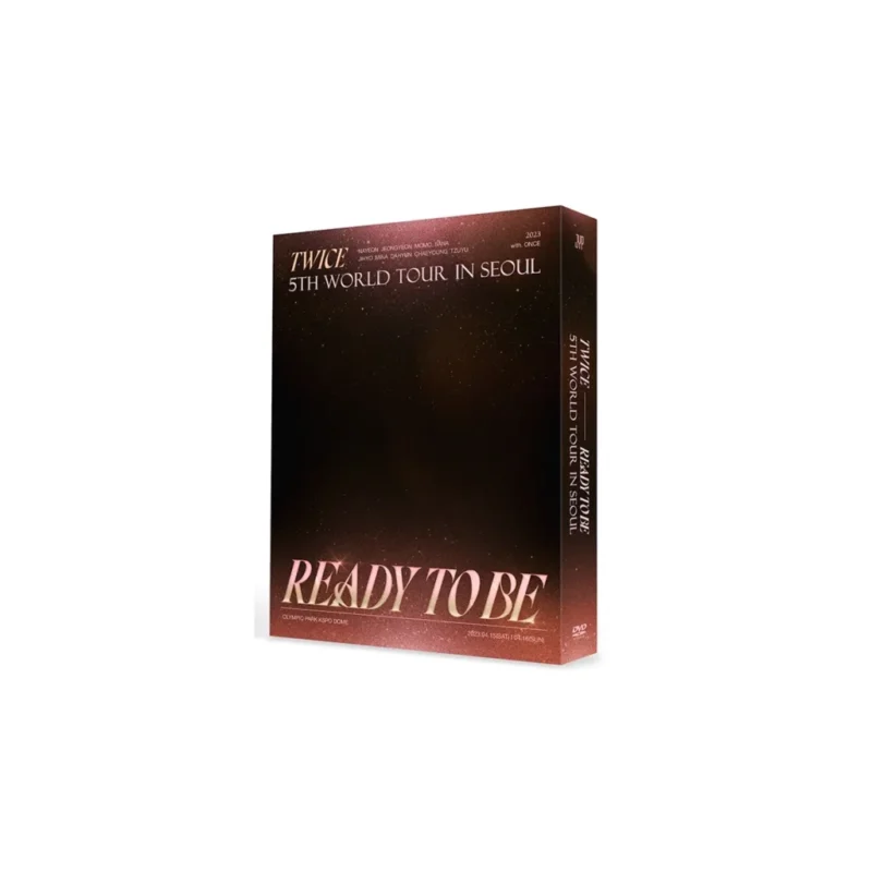 TWICE - 5TH WORLD TOUR [READY TO BE] IN SEOUL DVD