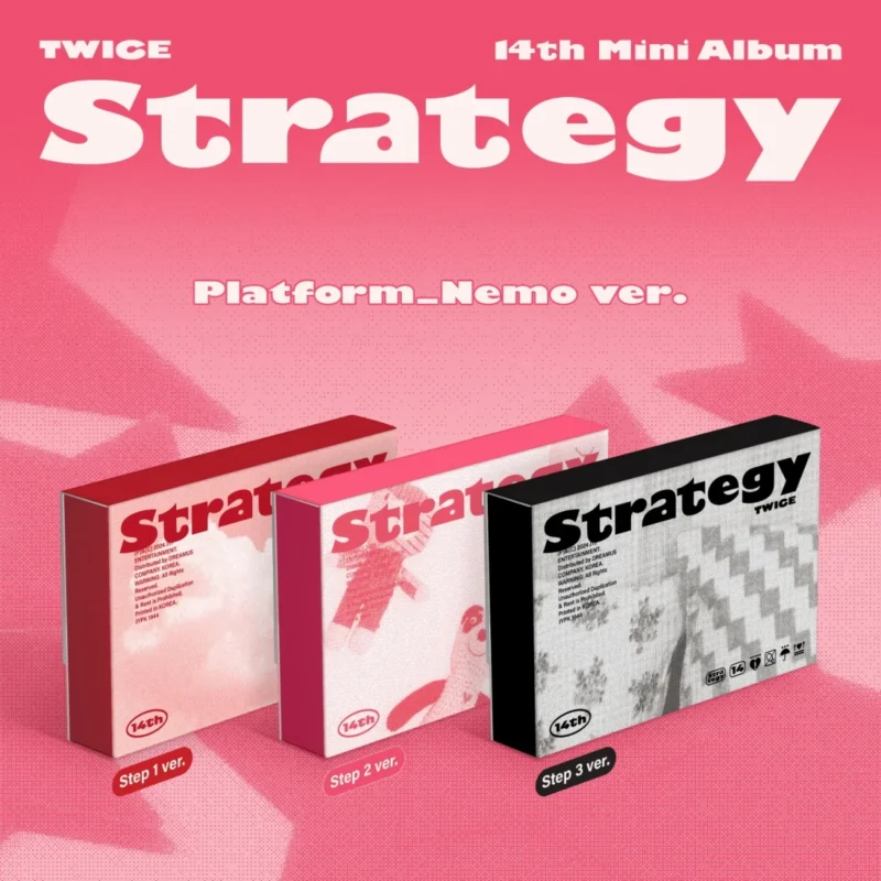 TWICE - STRATEGY (Platform Nemo Step 2 version) (14th Mini Album)