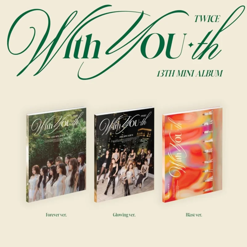 TWICE - With YOU-th (Glowing Version) (13th Mini Album)