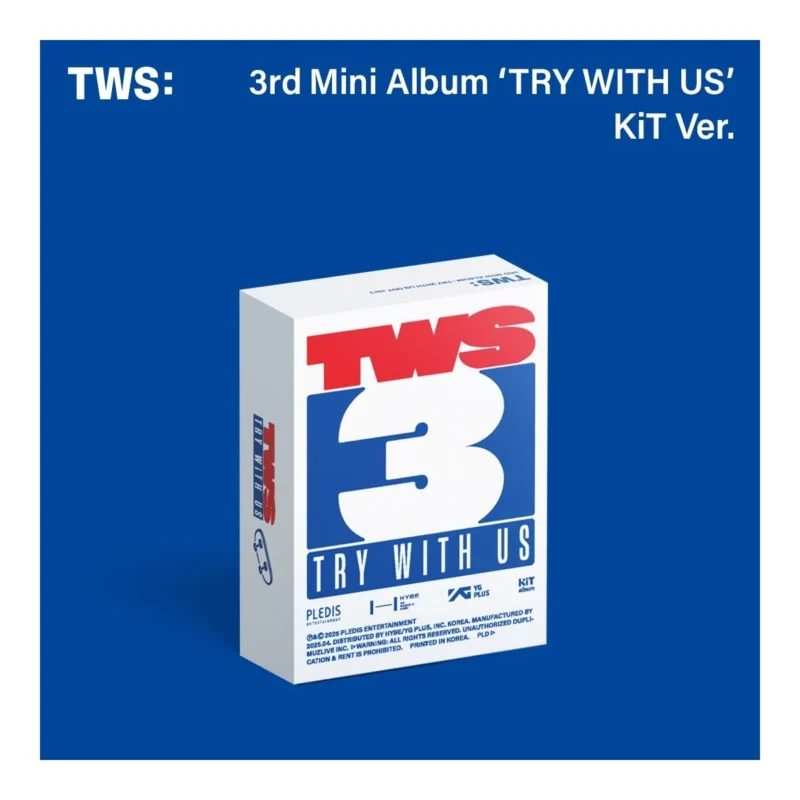 TWS - TRY WITH US (KiT Version) (3rd Mini Album)