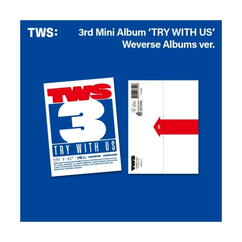 TWS - TRY WITH US (Weverse Version) (3rd Mini Album)