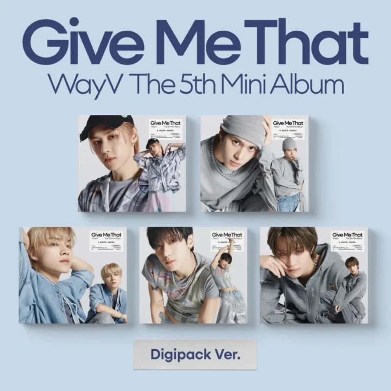WayV - Give Me That (Digipack Version) (5th Mini Album)