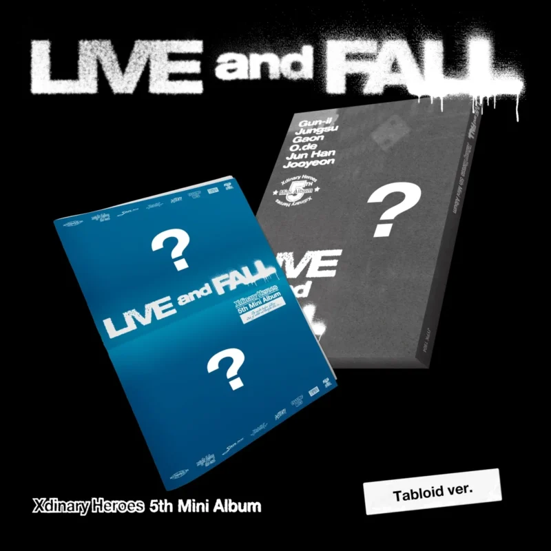 Xdinary Heroes - LIVE and FALL (Tabloid version) (5th Mini Album)