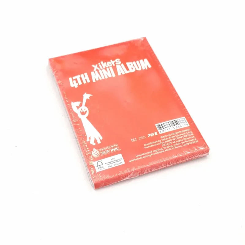 xikers - HOUSEOF TRICKY : WATCH OUT (4th Mini Album) (PLVE version) 5 xikers - HOUSEOF TRICKY WATCH OUT (4th Mini Album) (PLVE version) back 2