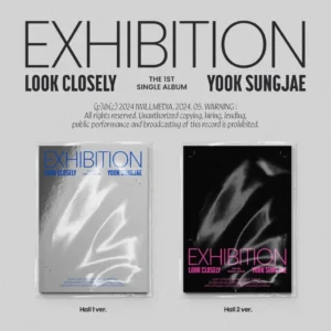 YOOK SUNG JAE - EXHIBITION : Look Closely (1st Single Album)