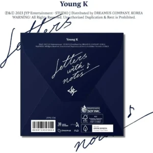 Young K (DAY6) - Letters with notes (Digipack Ver.)